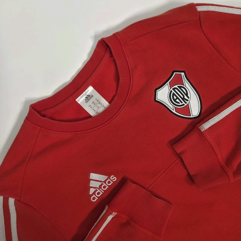 Adidas Climalite River Plate Argentina Pullover Buzo 2016 Season Mens Medium Red